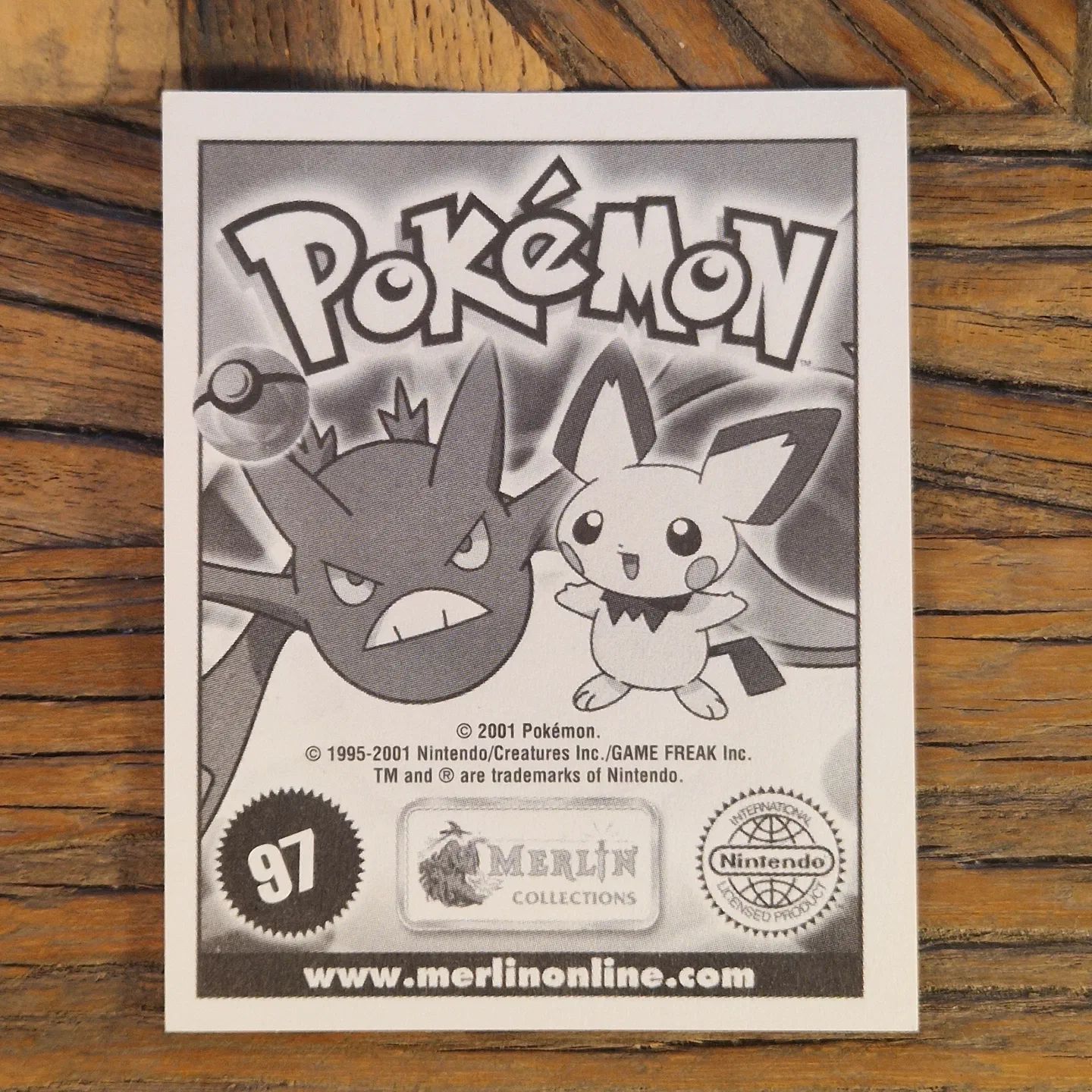 Merlin Series 4 #97 Shuckle — photo 2