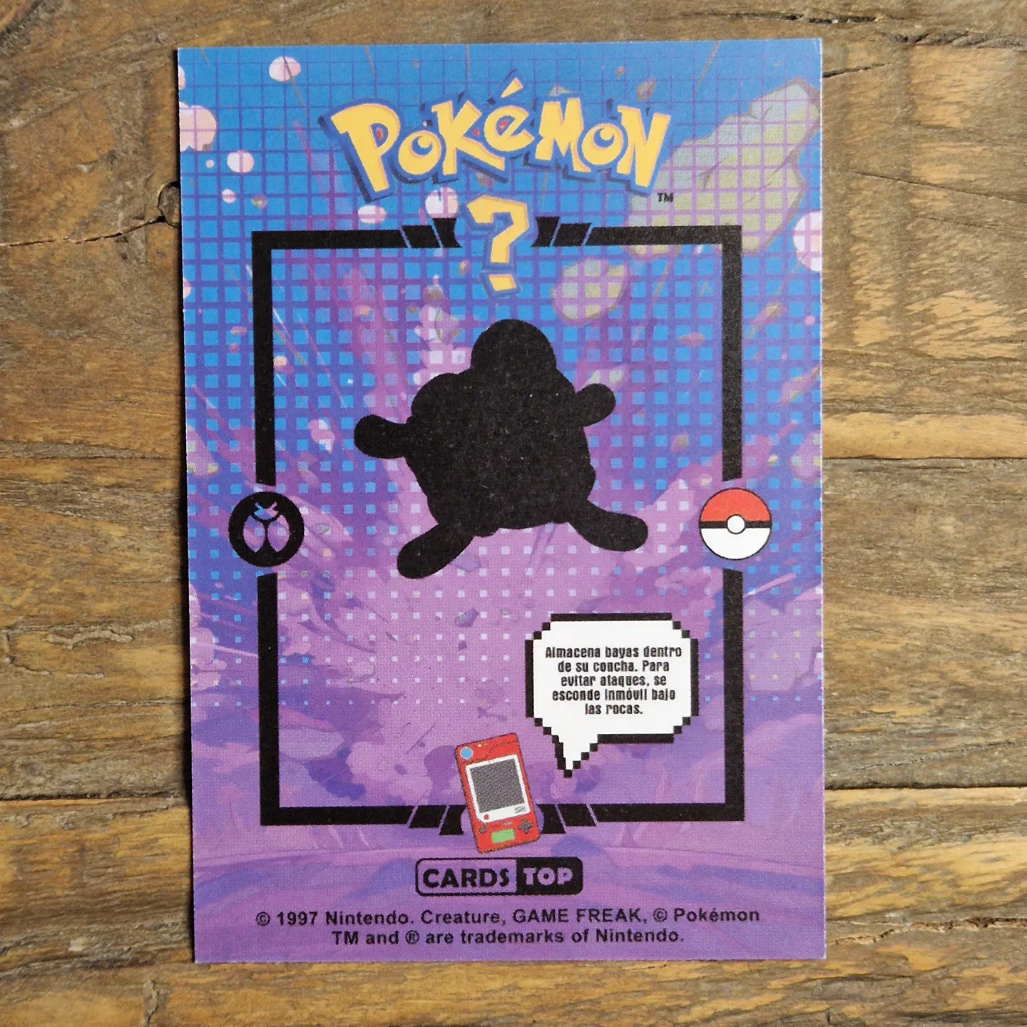 Johto Attack Card #062 — photo 2