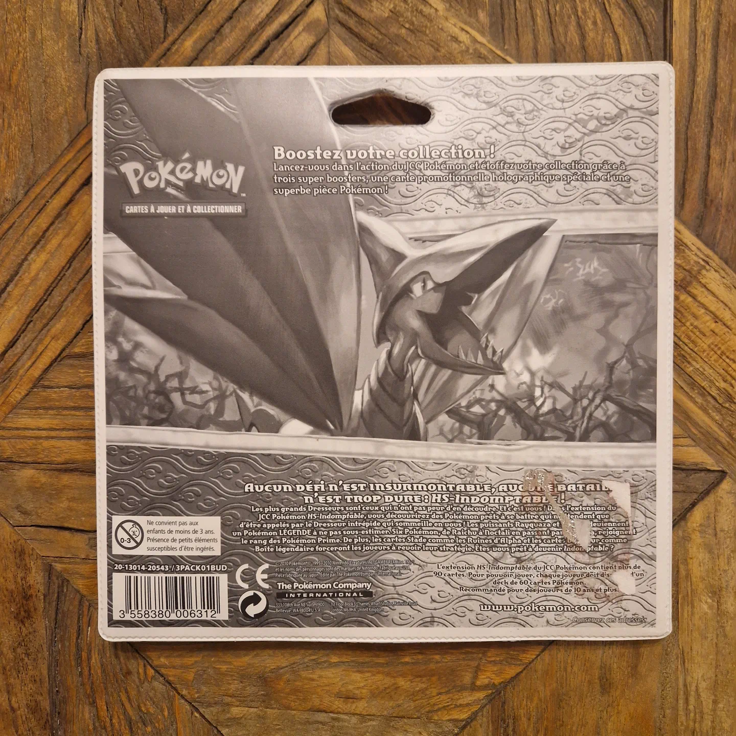 Sealed French HGSS Triple Blister Pack  — photo 2