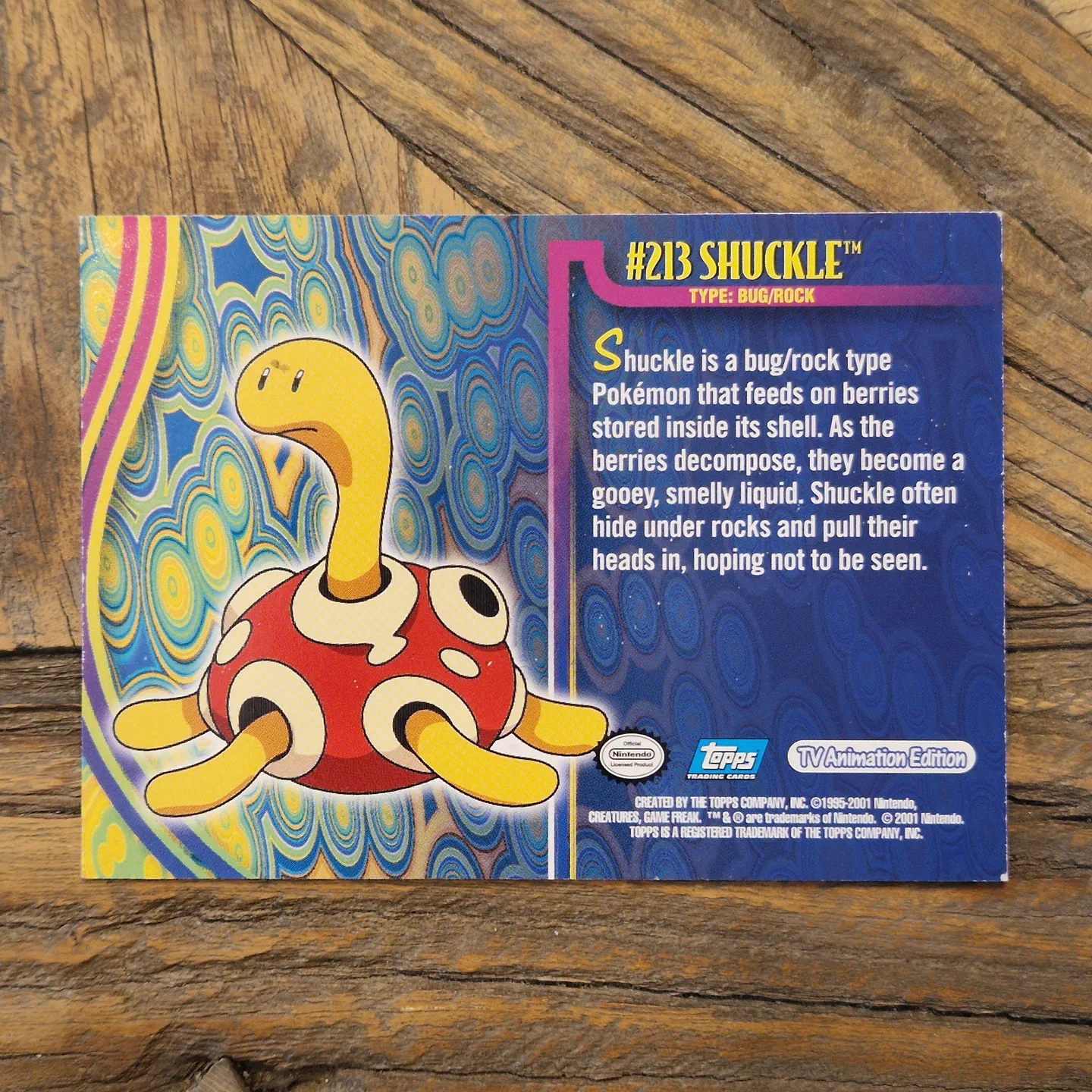 Shuckle Topps #48 — photo 2